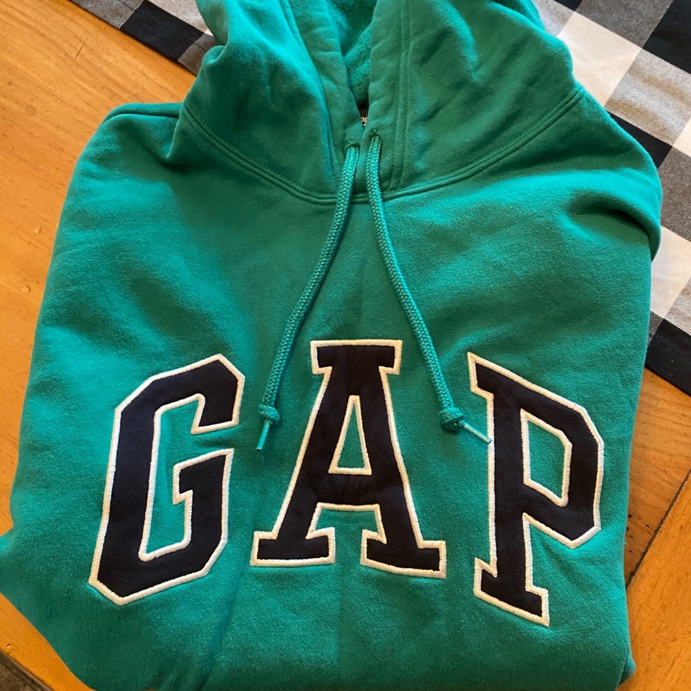 GAP GREEN HOODIE SWESTSHIRT